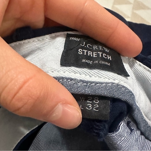 NWOT J crew e1589 blue slim fit stretch chino pants - Picture 3 of 4